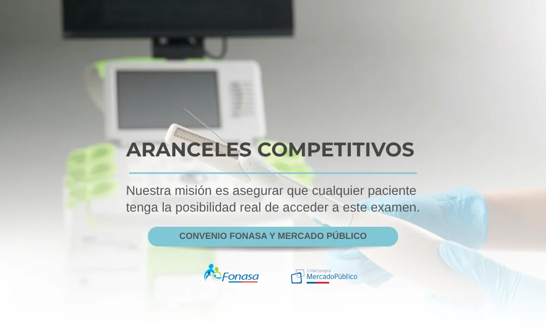 Aranceles competitivos. Convenio Fonasa y Mercado Público para acceder a biopsia por fusión.